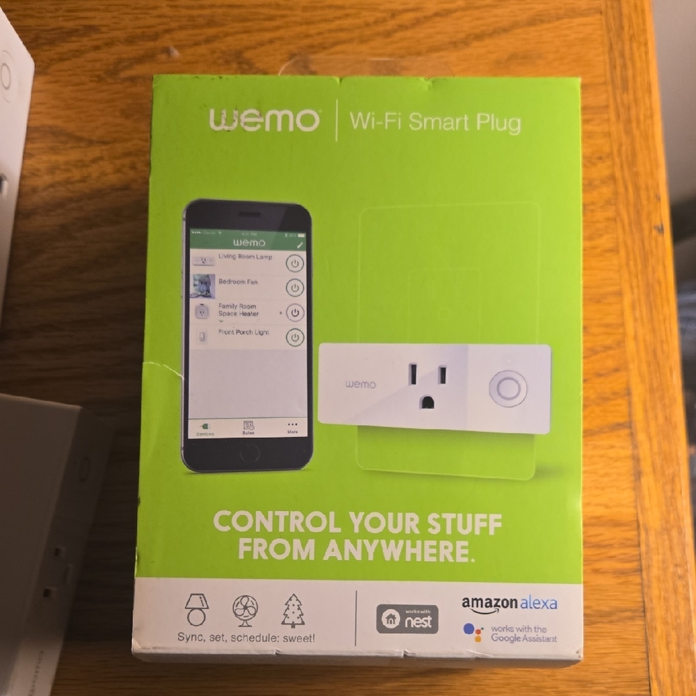 9x Wemo Wi-Fi Smart Plug Sold As Lot